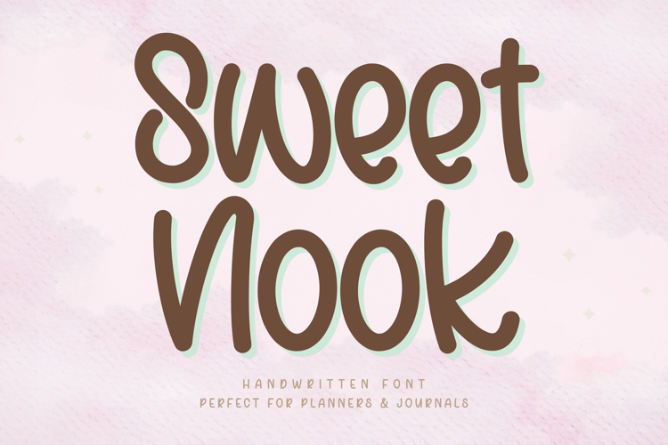 Sweet Nook - Handwritten Font