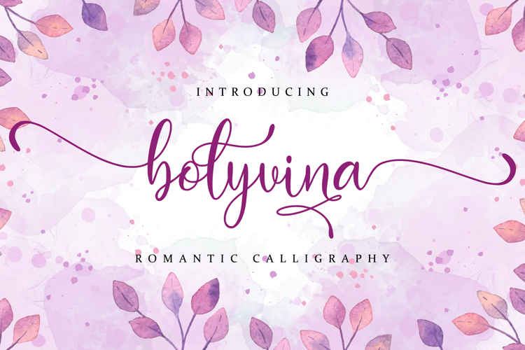 Bolyvina - Romantic Calligraphy