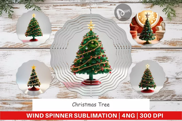 Wind Spinner Christmas Tree