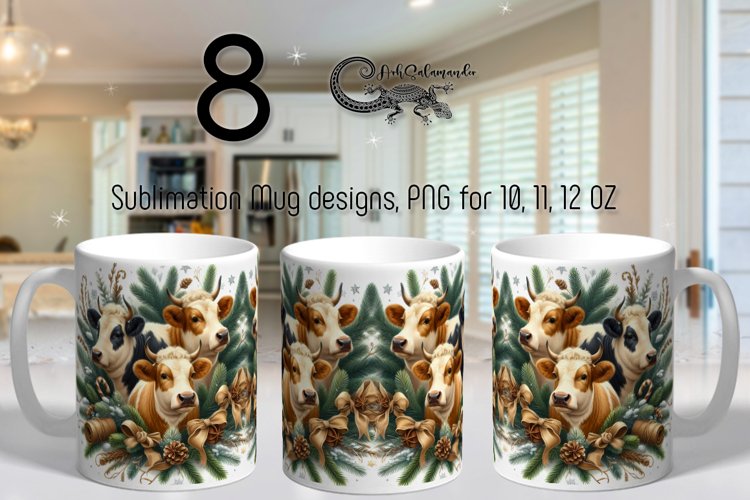 Cow Sublimation Designs Image 6