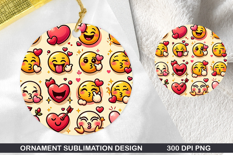 Valentine Stained Glass Ornament PNG, Digital Download File
