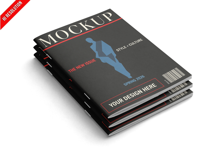 Magazine Booklet Stack