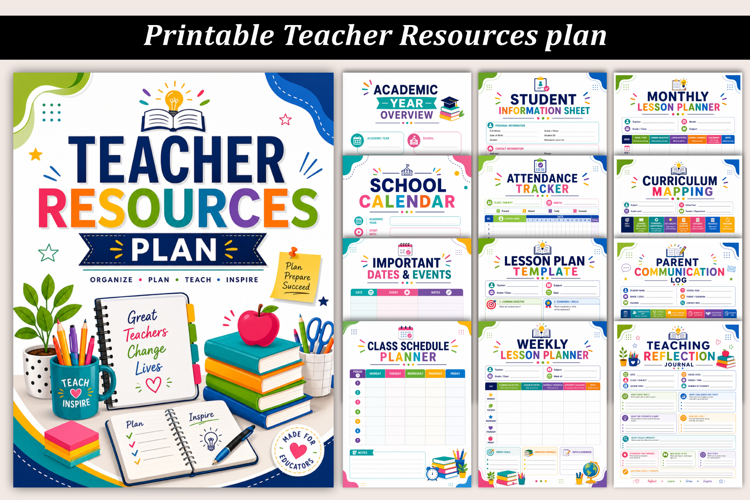 Teacher Resources Plan