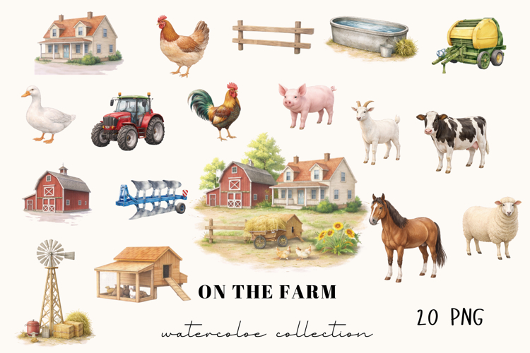 Farm Animals Png