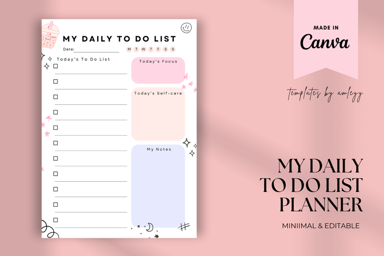 Cute Planner Templates Image 5