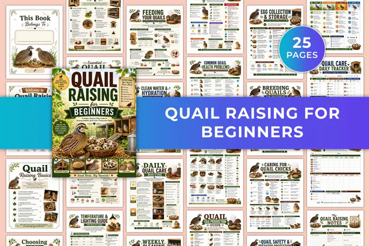 Quail Raising for Beginners Kdp interiors
