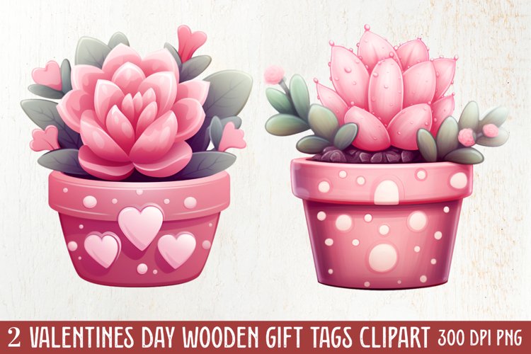 Watercolor Succulent Clipart Image 12