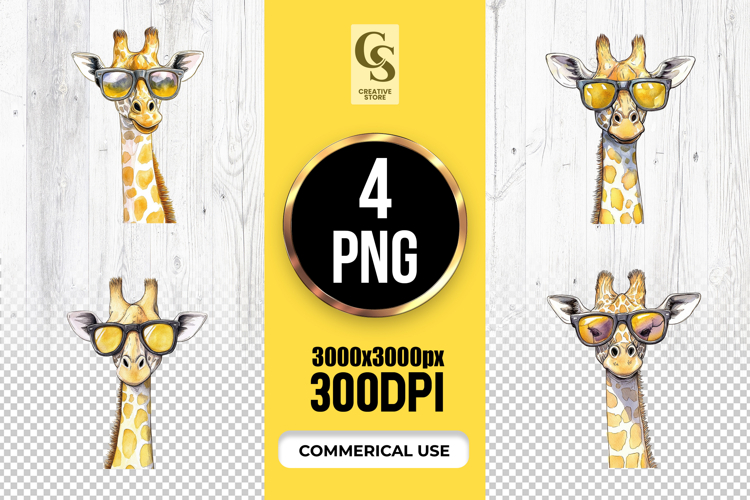Giraffe Clipart PNG