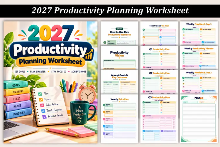 2027 Productivity Planning Worksheet