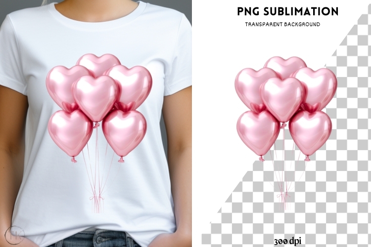 Pink Balloons Png Image 10