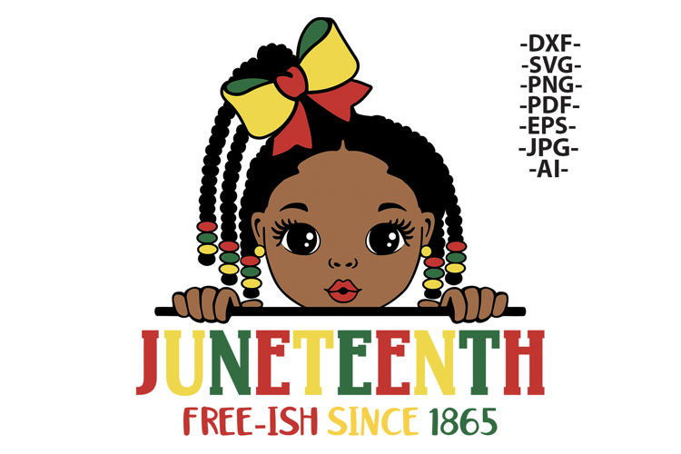 Juneteenth Afro Svg Image 8