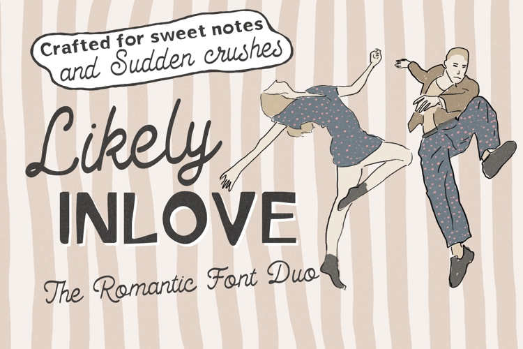 Likely Inlove | A Charming Font Duo