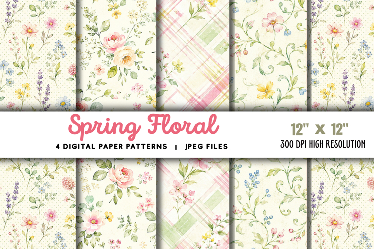 Pastel Flower Background Image 6