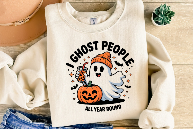 I Ghost People Svg | Halloween Svg | Shirt Svg