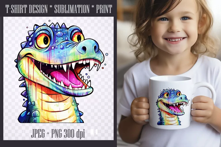 Watercolor Crocodile Alligator,transparent PNG/JPEG