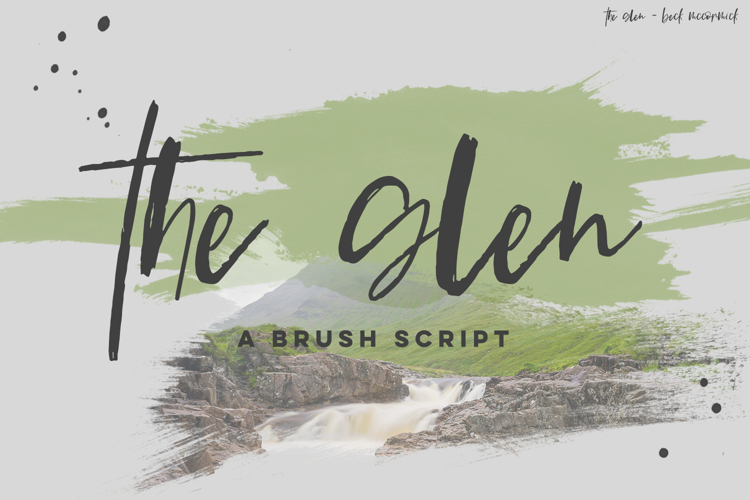 Brush Script Font Image 17