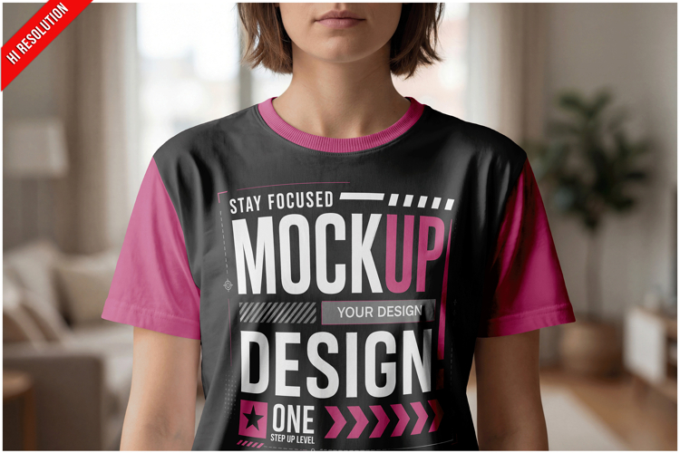 Woman In T-shirt