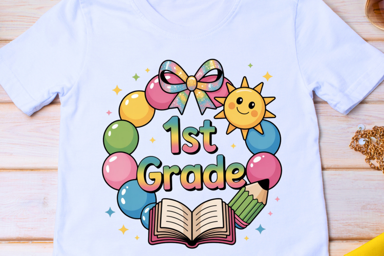 1st Grade PNG, Bracelets Back to School , Grade Level PNG