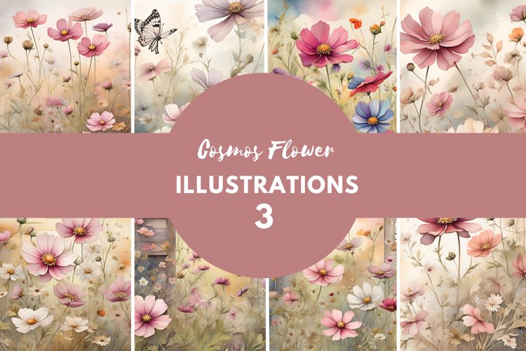 Watercolor Flowers Image 9