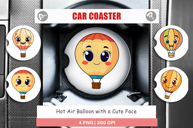 Hot Air Balloon Clipart Image 7