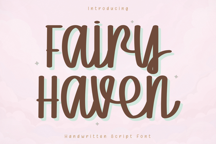 Fairy Haven - Handwritten Script Font