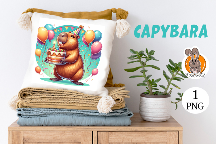 capybara , birthday,cake