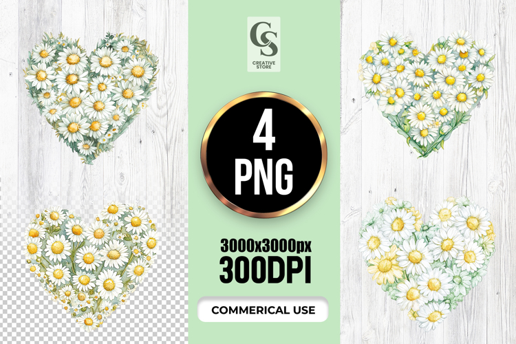 Flower daisy clipart Image 3