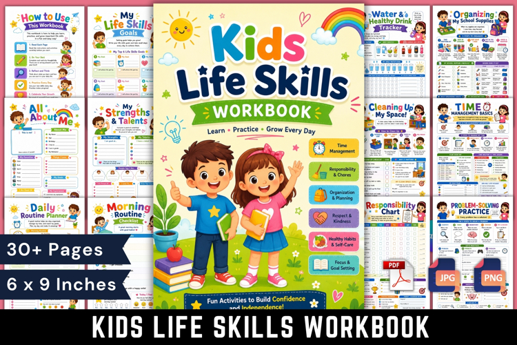 Kids Life Skills Workbook