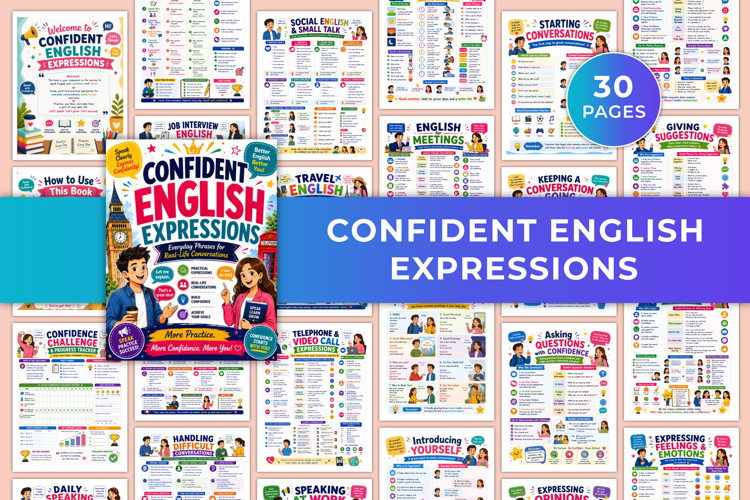 Confident English Expressions | Everyday English Speaking &