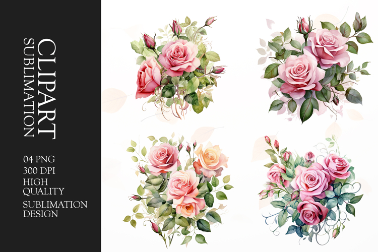 Flower Bouquet Clipart Image 5