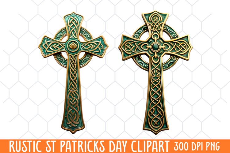 Rustic St Patricks Day Clipart, St. Patricks Day Clipart
