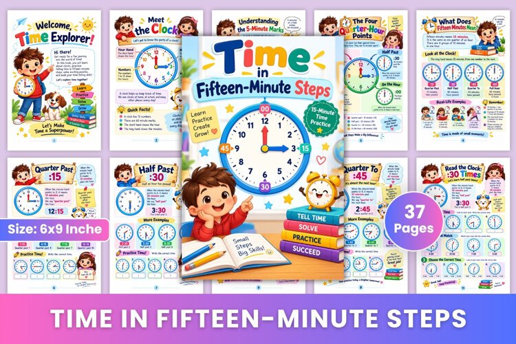 Time in Fifteen-Minute Steps example image 1