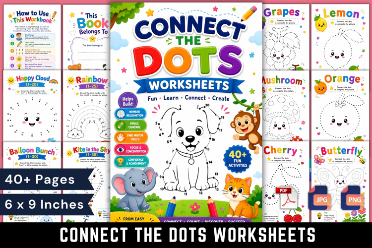 Connect the Dots Worksheets