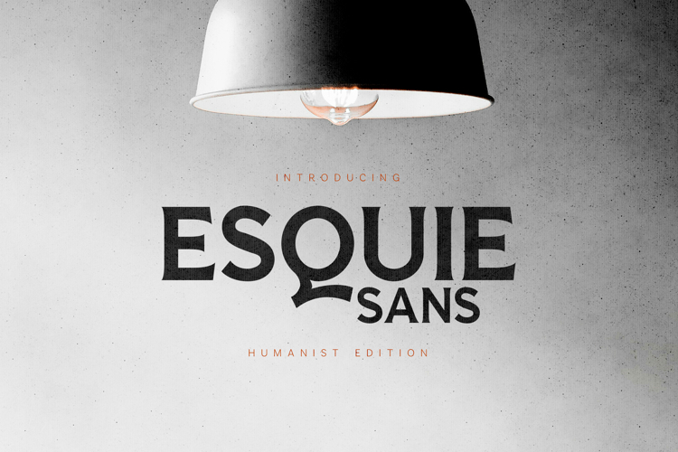 Esque Sans Modern Humanist Sans Serif Font