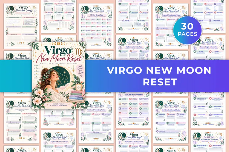 Virgo New Moon Reset Kdp interiors
