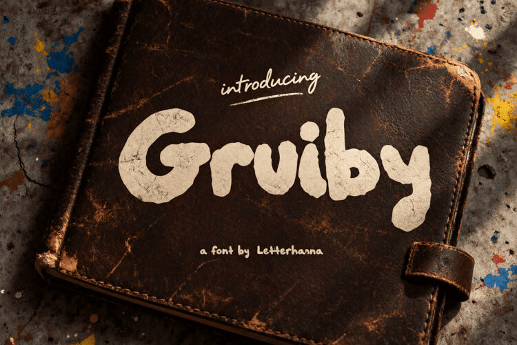 Gruiby Font: The Bold Bubble Style Your Brand Is Missing example image 1