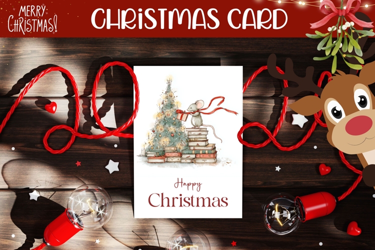 Christmas Card Template Image 12