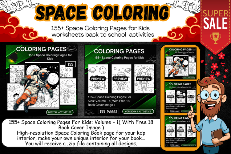 Space Coloring Pages Image 20