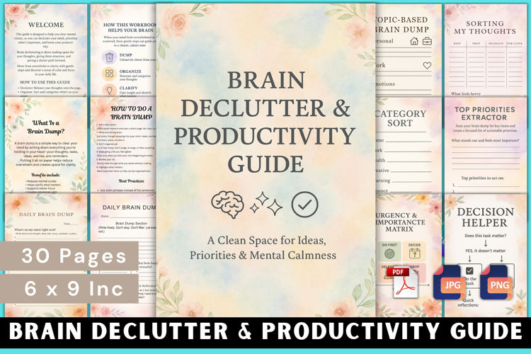 Brain Declutter & Productivity Guide