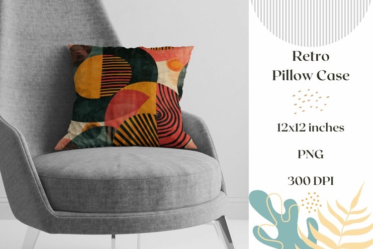 Retro Pillow Case Sublimation, Retro Sublimation Pillowcase