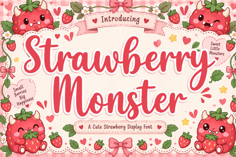 Strawberry Monster example image 1