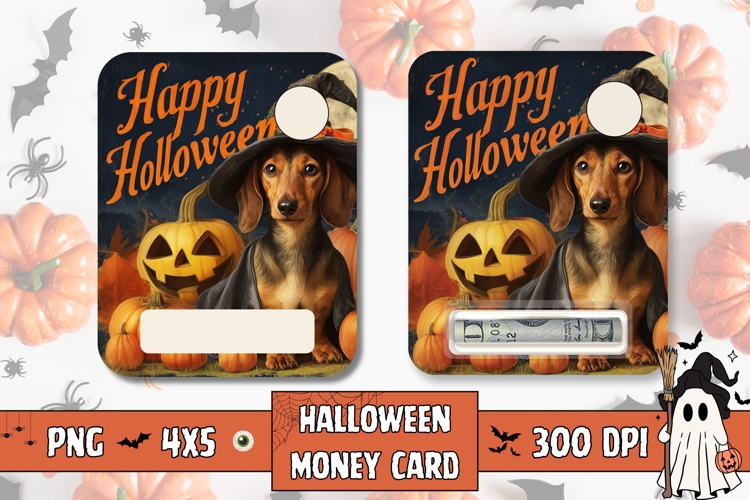 Happy Halloween Gift Card Printable, Halloween Money Card