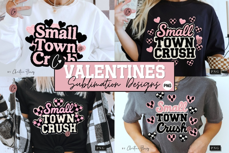 Small Town Crush Latch Hook PNG - 4 Designs