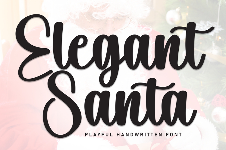 Elegant Santa