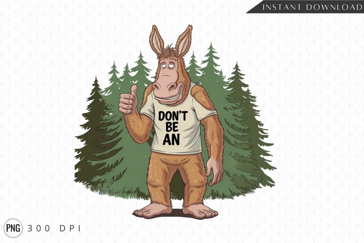 Donkey Clipart Image 2