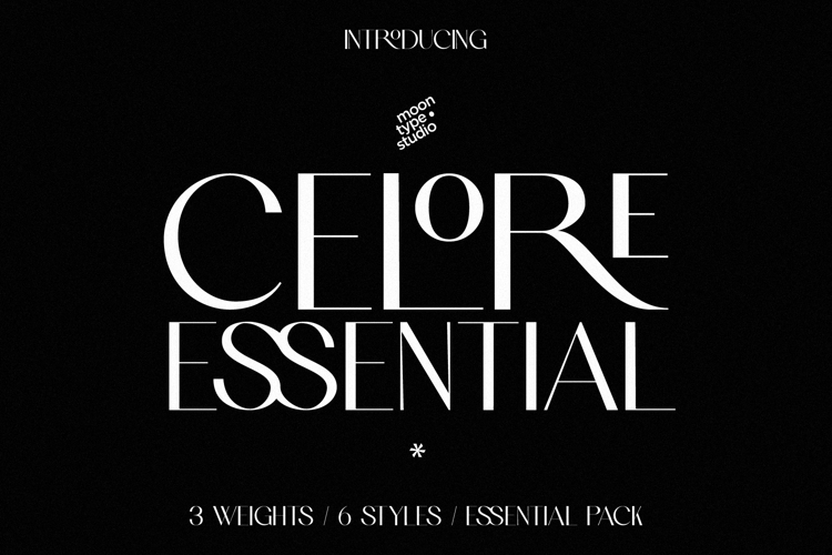 Celore - Essential Pack - 6 Fonts
