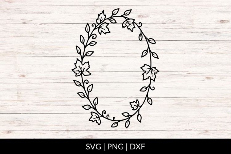 Leaf Border SVGs Image 7