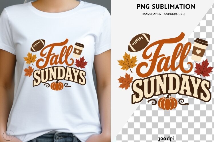 Autumn phrase png design for T-shirts example image 1