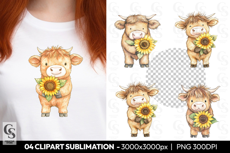 Highland Cow Png
