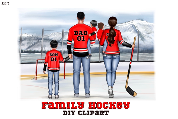 Hockey Family clipart: HOCKEY CLIPART Hockey jerseys PNG